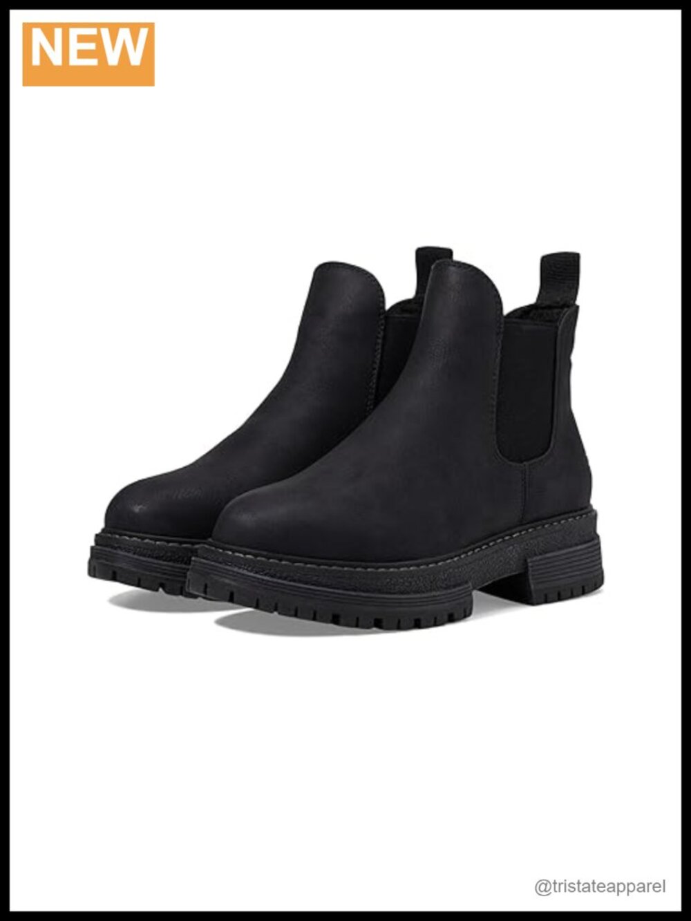 Roxy Women's Lorena Chelsea Slip-on Boots Waterproof Faux Fur Memory Foam